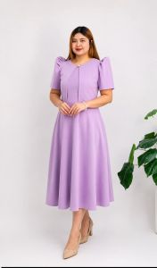 Daniella 2pc Sleeveless Dress with Pocket & Tie & Bolero with Pelon