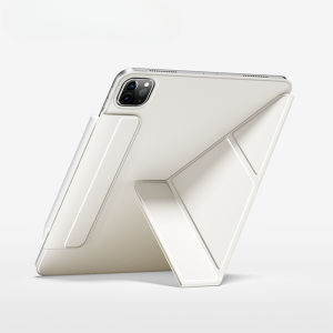 Foldable Magnetic iPad Case for iPad Air 13 11 6 5 4 Mini 2024 A17 Pro 7th Gen Mini 7 8.3 inch Pro 11 12.9 13 iPad 10th 10.9 2022 Stand Case