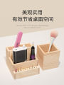 Japanese Style Wooden Nail Art Tool Storage Box Desktop Cotton Pad Brush Popular New Model Function Glue Special Storage Box. 