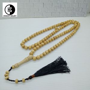 tasbih kayu kemuning gading original h350