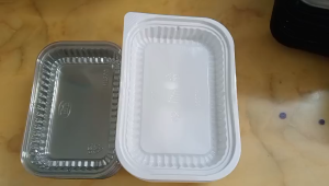 Set 20-50 Hộp HT203 đế trắng/ đen dùng đựng cá chép bánh rau câu sushi - Kích thước lọt lòng 22 cm x 15 cm x 5 cm