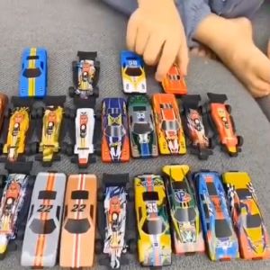 Childrens Catapult Supercar 10 small racing cars Vehicles for boys