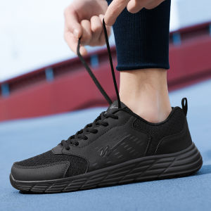 XDLONG Xuanqian Mens Running Shoes Lightweight Waterproof Casual Sport Shoes Ultra-Leather Upgraded Version of Xuanqian
