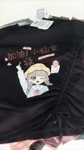 Kaos Serut Tali Crop Top Anak Perempuan Premium Distro Usia 1 sampai 9 Tahun
