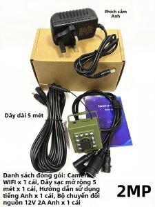 Camera Quan Sát Chim Không Dây Mini Màu Xanh Giám Sát Tổ Chim Wifi 5MP 2MP Tầm Nhìn Ban Đêm P2P Âm Thanh Sử Dụng Trong Nhà Và Ngoài Trời