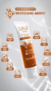 [NEW PRODUCT] SALSA Body B.L.E.A.C.H - Body Glow Serum  Symphony | Hand Body Lotion untuk Mencerahkan dan Melembabkan Kulit dengan 10+  Whitening Agent (Agen Pencerah) | Handbody | Body Lotion Mencerahkan | Body Lotion | Bodycare