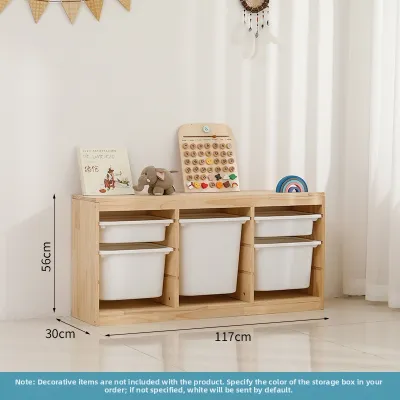 Keluojing | Large Capacity Montessori Toy Storage Cabinet