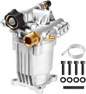 YAMATIC 3/4" Shaft Horizontal Pressure Washer Pump 3200 PSI 2.5 GPM Replacement Pump for Power Washer