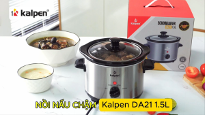 Nồi nấu chậm Kalpen DA21 1.5L hàng chính hãng