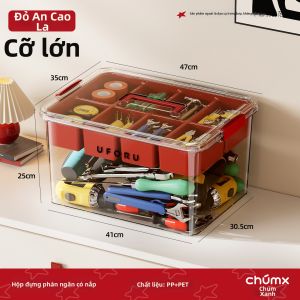 CHUMX | Hộp Đựng Đa Năng Trong Suốt Cầm Tay