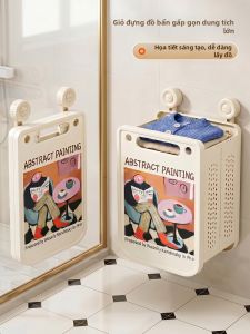 XINGYOU | Suction Foldable Aesthetic Large Capacity Laundry Basket