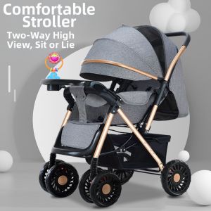 ZHUOLESHI | Sit and Recline Shock Absorption Stroller