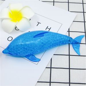 Squishy Shark Stress Balls Dolphin Squeeze Ball Stretchy Stress Squish Ball Sea Animal Squeeze Squishy Toys for Kids Adults