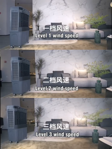 🔥🔥CHRIS water air cooler 80 liter save energy aircooler portable cooling fan Humidifier remote control Industrial air cooler fan 冷風扇 大型冷风机