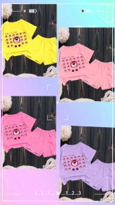 Bộ bé gái hình gấu hình tim cho bé gái siêu xinh cho bé 6-24kg.BGL32.