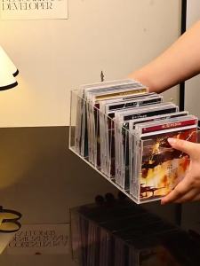 YOUKAMAN | Media Organizer CD DVD Tape Vinyl Records Storage Display