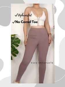 KIARA EMMANUELLE HIGHWAIST BASIC LEGGINGS FOR WOMEN MAKAPAL AT MATIBAY| PREMIUM FABRICS | VIBRANT COLORS