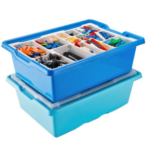 Organizer Box Slot 9656 Lego Blocks Particle Layered Storage Bin Suitable for Playmobil Toy Sorting Container Plastic Material
