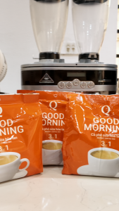 Cà Phê Sữa Uống Liền Hoà Tan Goodmorning (Bịch 24 Gói X 20Gr) Trần Quang
