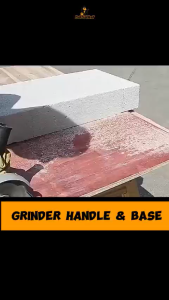 Nasara Angle Grinder Accessories 8mm 10mm Thread Handle Angle Grinder Base Bracket Stand Pemegang Mesin Canai Potong