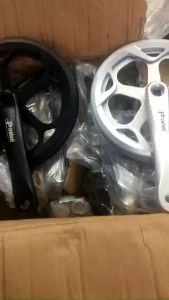 Bộ Đùi Đĩa cốt vuông 1 tầng PROWHEEL [ Chính Hãng ] nhôm dĩa thép chắn dĩa 2 mặt gắn xe đạp thể thao .