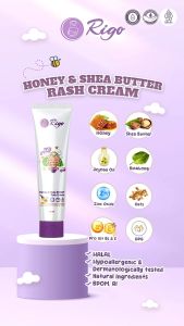 Rigo Honey & Shea Butter Rash Cream 50ml