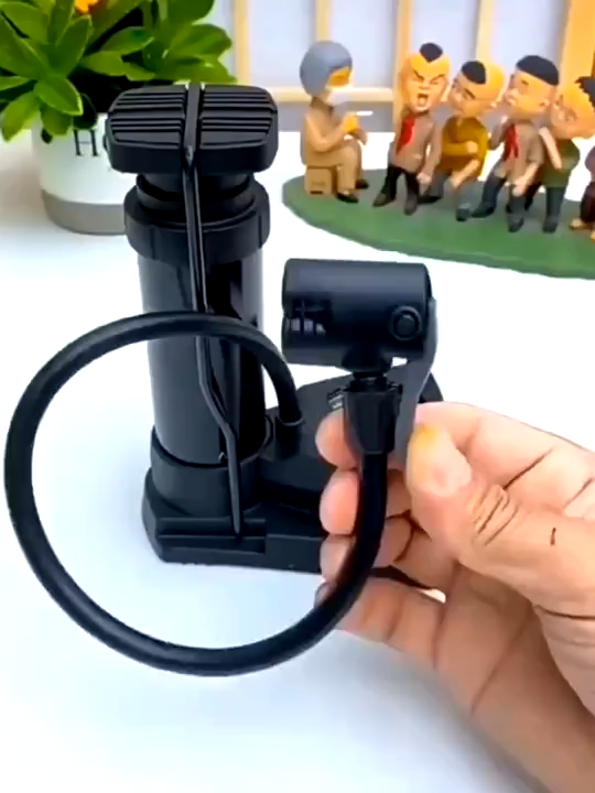 ZC 160 PSI High Pressure Foot Air Pump Portable Multi-Purpose for Car Motorcycle Bike Ball Tire Inflator Steel