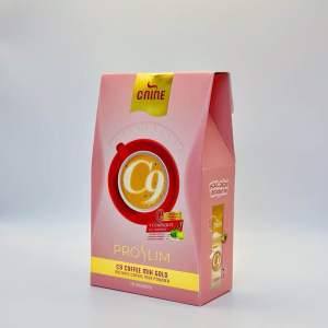 CNine C9 Caps Coffee Mix Powder PROLIM - Weight Control Decreased Appetite Stimulates Metabolism Digestive Care - Instant Coffee Mix Powder