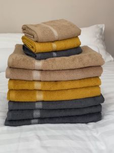 SWENY ผ้าเช็ดผมรุ่น premium low twist ขนาด 15x32 นิ้ว 3.5 ปอนด์ Cotton 100% ผ้าขนหนู ผ้าเช็ดผม