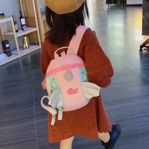 Childrens Cartoon Anime Lost Prevention Kindergarten Backpack Cute Mini Large Medium and Small