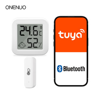 Tuya Bluetooth Hygrometer Thermometer with/No LCD Display Indoor Temperature and Humidity Sensor Support Alexa Google Assistant