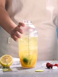 Acrylic Milk Tea Shaker Cocktail Juice Shaker Bottle Blender Bar Supplies milk tea supply milktea supplies