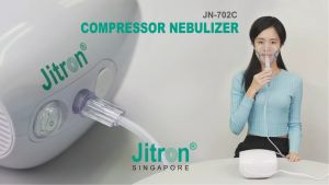 Jitron Compressor Nebulizer JN-702C - Designed In Italy - Medical Device Approved in Singapore - 2 Years Local Warranty