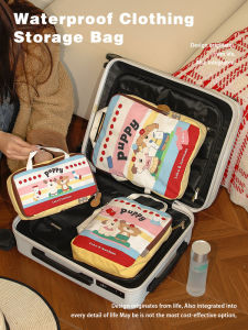 Travel Compression Storage Bag Portable Luggage Organizer for Clothes Underwear Socks Versatile Polyester Bag for Easy Packing