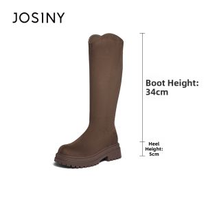 Josiny | Early Autumn Long Riding Boot