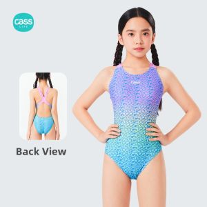 Competitive Training Anti-Chlorine High-Elasticity Girls Swimwear