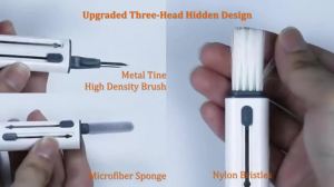 Multifunction Cleaner Kit for Airpods Pro 3 2 1 Earbuds Cleaning Pen Keyboard Brush Bluetooth Earphones Case Cleaning Tools