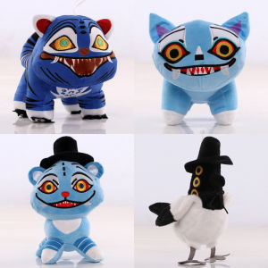 1pcs 18-26cm Demon Hunters Plush Toy Derpy Tiger Sussie Doll Soft Stuffed Plush Toys Demon Hunters for Kids Birthday Gifts