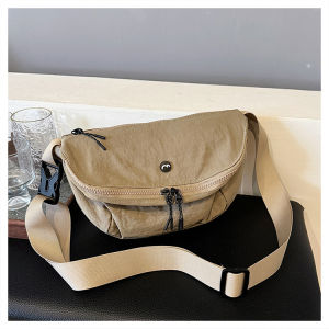 กระเป๋าคาดเอวผู้หญิงแบบสะพายข้างน้ำหนักเบาสำหรับเดินทางไปทำงาน กระเป๋าสะพายไหล่แบบลำลอง สีสันสดใส กระเป๋าคาดเอวแบบสวมทับ