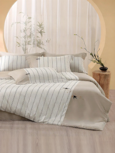 MENDALE | 100% Long Staple Cotton 60s Bed Sheet Set