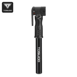 TOSUOD Bike Pump Mini Portable Aluminum Alloy Hand Tire Inflator Schrader Presta Valve MTB Road Bicycle Air Pump