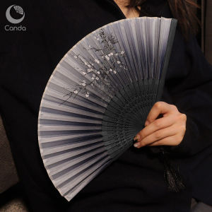 คุณควรรู้จัก: พัดจีนสวยๆ ขนาด 8นิ้ว ด้ามจับสีดำ พัดลมจิ๋ว พัดจีนเต้นรำสีสันสะดูดตาลายน่ารัก พัดจีนโบราณ