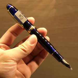 Blue 14k Gold Nib Fountain Pen