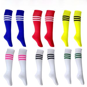 ถุงเท้าฟุตบอลสำหรับผู้ใหญ่ ถุงเท้ากีฬาสำหรับเด็ก ถุงเท้ากีฬาสำหรับผู้ชายและผู้หญิง ถุงเท้ายาวถึงเข่า ถุงเท้าโยคะ ถุงเท้ากีฬา