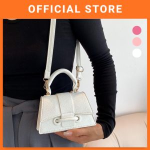 Korean Tote Bag Shoulder Casual Minimalist Bags for Women Beg Perempuan 百搭手提斜挎包