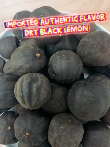 100% Natural Sun Dry Black Lemon Arabic Cooking Ingredient