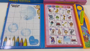 Kids Learning Machine English Finger Point Reading Book Intelligent Audio E-books Early Education Toy
