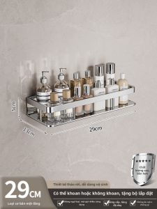 SHENYUAN | Giá Đựng Phòng Tắm Inox Gắn Tường Không Cần Khoan