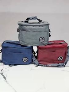 6L Large-capacity Aluminum Liner insulation Lunch bag Family Picnic Food Office Student Bento Bag