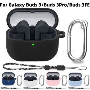 Silicone Case for Samsung Galaxy Buds 3 FE/Galaxy Buds 3 Pro/Galaxy Buds 3 Full Protective Case For Samsung Galaxy Buds 3 Series